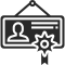 Icono certificado 